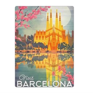 Barcelona Spain Magnet 